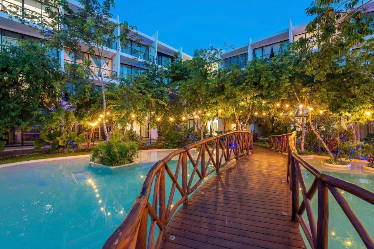 Entire Apartment At Dk Tulum Exteriör bild