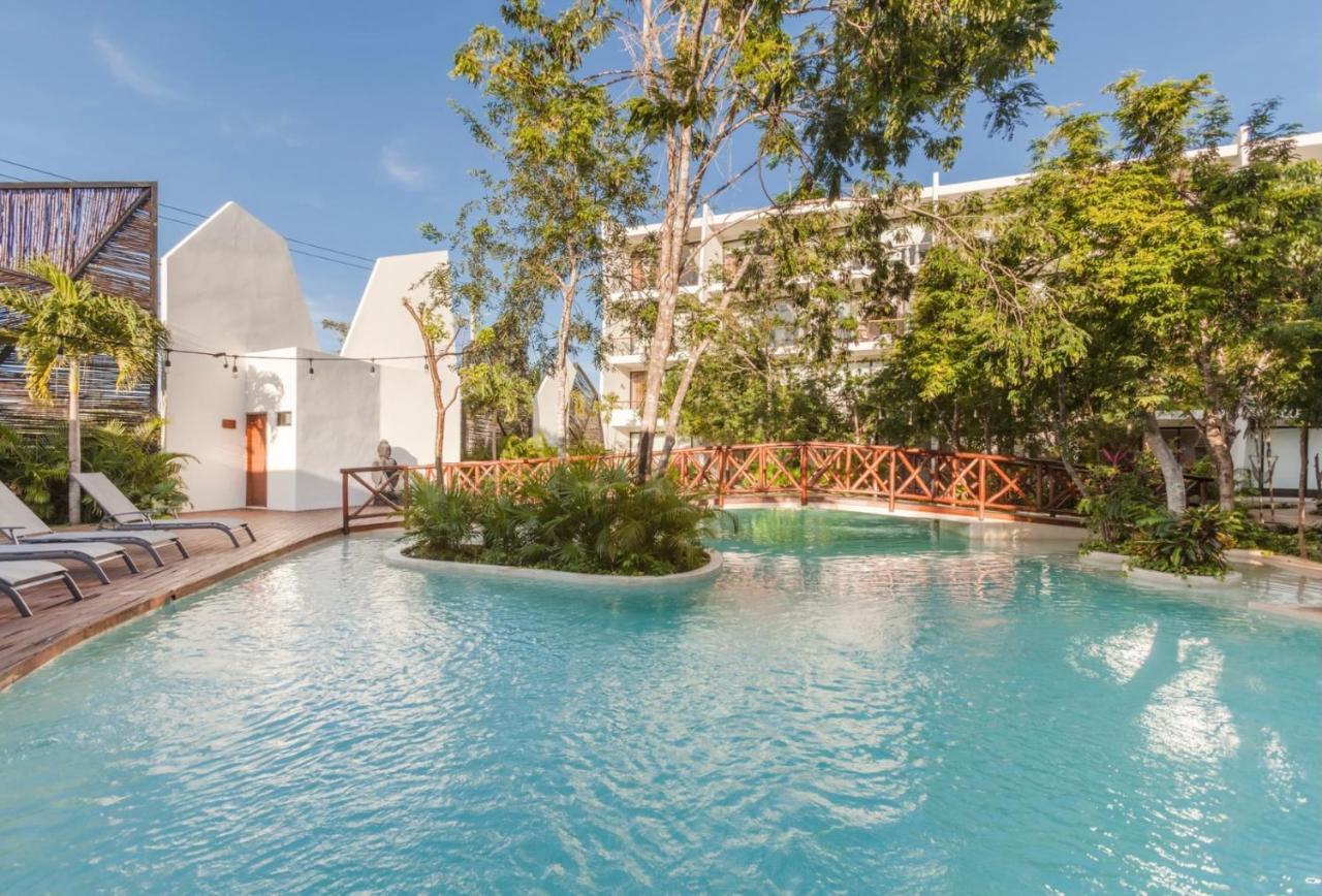 Entire Apartment At Dk Tulum Exteriör bild